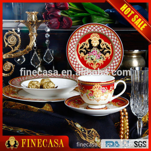 14 Inches Luxury Fine Bone China Oval Dinner Plate of Dream Wedding